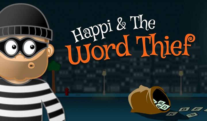 Happi & The Word Thief by Happi Papi